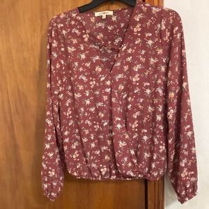 Flower blouse —wishful park